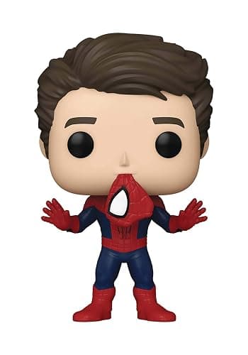 Funko Marvel Spider-Man No Way Home POP | Exclusive Spider-Man Unmasked - Image 1