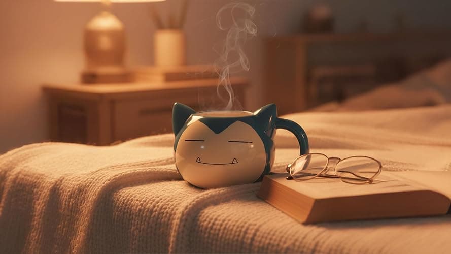 Silver Buffalo Pokemon Snorlax Face Ceramic 3D Sculpted Mug, 20 Ounces thumbnail 8
