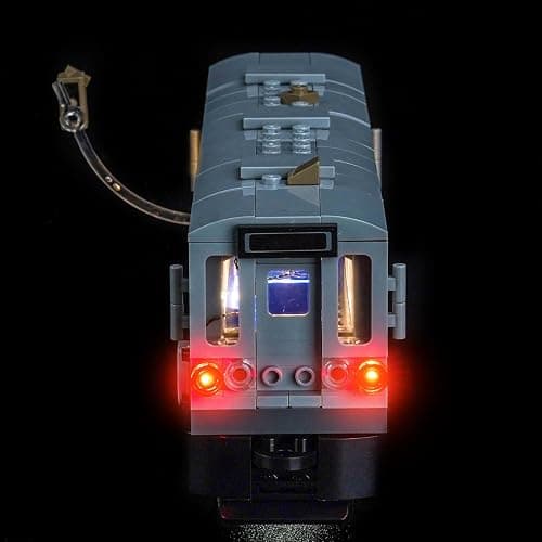 Hilighting Upgraded Led Light Kit Compatible with Lego Doc Ock Subway Train Scene Building Set, Lights Decoration Compatible with Lego 76321 (Model Not Included) thumbnail 8