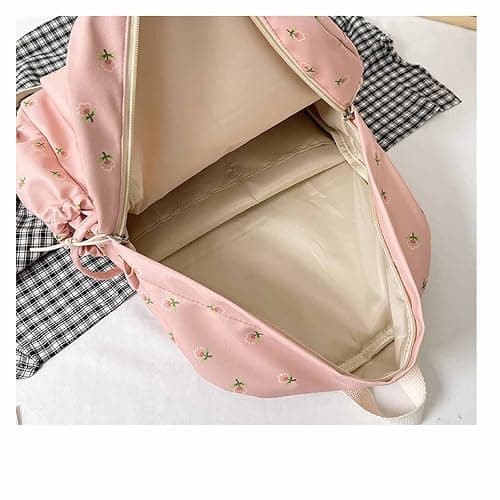 Chagoo Niedlicher Kawaii Rucksack mit Blumenmuster - Coquette Rucksack für Frauen thumbnail 7