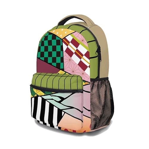 ZWSRKLY Anime Backpack 17 Inch Oxford Cloth (Multicolor) thumbnail 3