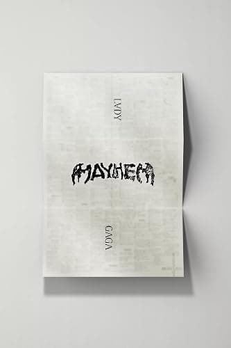 Mayhem 088 Violet Record, Exclusive Poster w/ Art cover Lady Gaga thumbnail 3