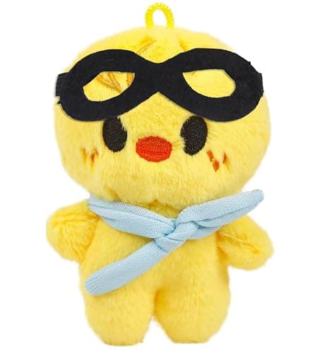 JUNG KOOK SKZ Plushies Skzoo 3RD Stuffed Animal Toy Skz Merch Fans Meeting Dolls with Sunglasses Removable for Fans (BbokAri) - Image 1
