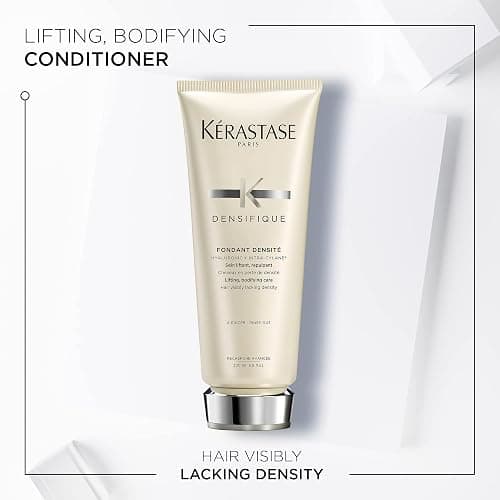Kérastase Densifique Densité Shampoo & Conditioner Set – Thickening | Formulated with hyaluronic acid, strengthens strands, removes build-up, adds shine, for fine and thinning hair thumbnail 4