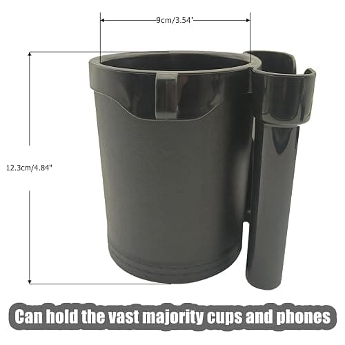 RYANGO Bike Cup Holder with Phone Keys Holder, Handlebar Water Bottle Cage for E-Bike, Scooter, Stroller, Wheelchair thumbnail 3