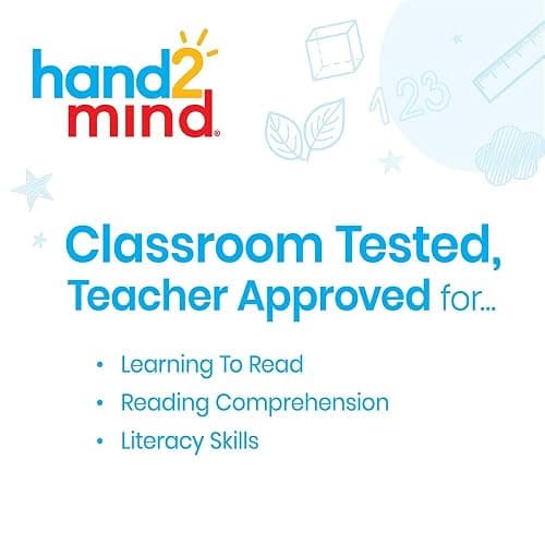 hand2mind FingerFocus Highlighter, Guided Reading Strips, Reading Pointers for Kids, Dyslexia Tools for Kids, ADHD Tools, Special Education School Supplies, Teacher Classroom Must Haves (1 Pack) | Guided Reading Strips, Reading Pointers for Kids, Dyslexia Tools for Kids, ADHD Tools, Teacher Classroom Must Haves thumbnail 2
