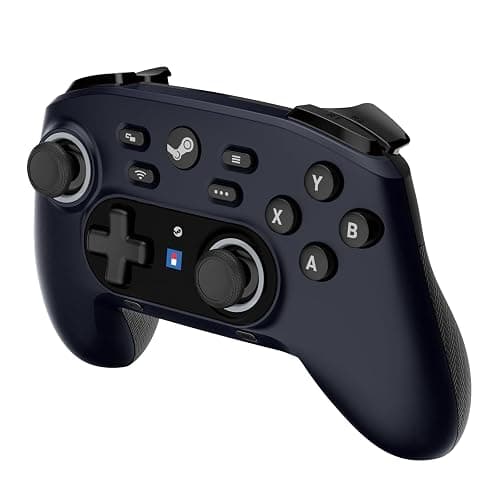 HORI Wireless HORIPAD for Steam (Midnight Black) - Pro Controller Designed for Steam thumbnail 5