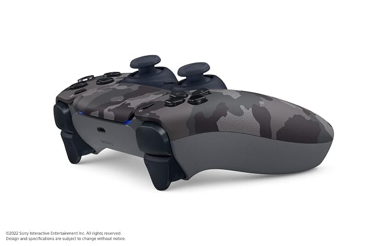 PlayStation Sony 5 DualSense Wireless Controller - Gray Camouflage (Renewed) thumbnail 2
