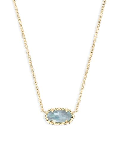 Kendra Scott Elisa Pendant Necklace for Women, Fashion Jewelry, 14k Gold-Plated - Image 1