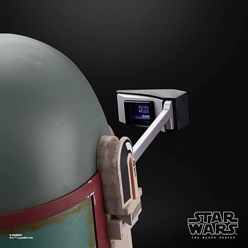 STAR WARS The Black Series Boba Fett (Re-Armored) Premium Electronic Helmet, The Mandalorian Roleplay Collectible for Kids Ages 14 and Up thumbnail 4