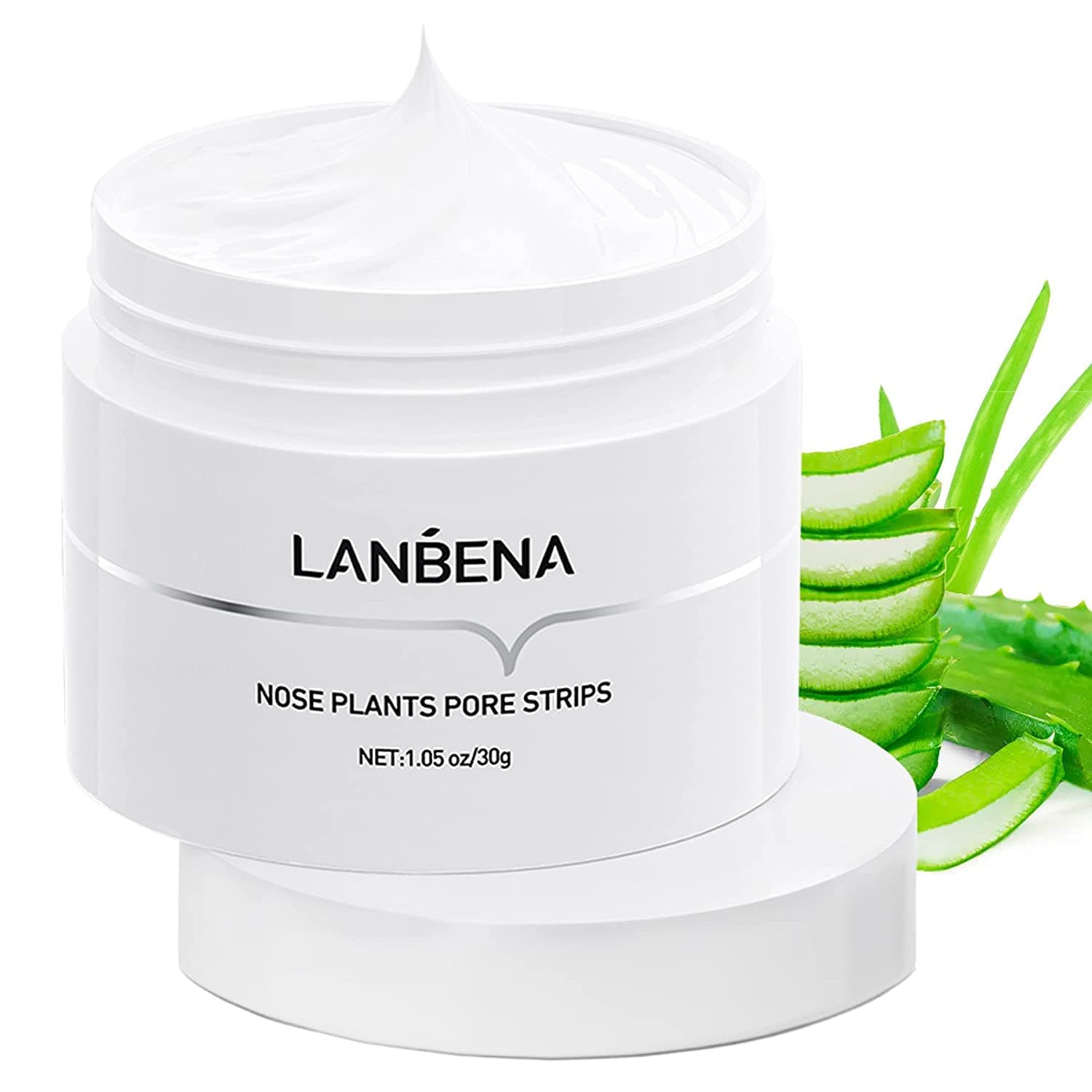 Blackhead-Remover-Mask, LANBENA Blackhead Remover Strips, Nose Pore Strips, Blackhead Removal Mask, Peel off Mask-Deep Cleansing Pore & Acne (1.05 Ounce) - BigaMart - Image 1