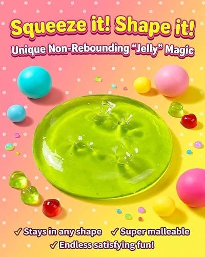 Apple Squishy, 3.15in Clear Cute Fruit Stress Balls, Soft Novelty Rebounding Squeeze Toys Glass Gloss Semi-Transparent,Fun Handmade Silicon Squishies Sticky for Anxiety Relief & Focus(4pcs) thumbnail 2