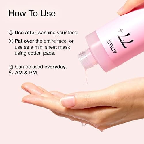 Anua Peach 77 Niacin Essence Toner 250ml / Brightening Toner for Face, Niacinamide, Panthenol, Ceramides, Facial Toner for Glass Skin, Korean Skin Care (8.45 fl.oz.) thumbnail 6