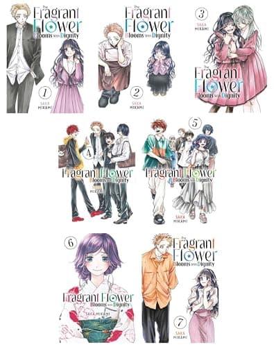 The Fragrant Flower Blooms with Dignity Manga Series 7-Book Collection Set (Vol. 1 to Vol. 7) - High School Romance Manga - Image 1