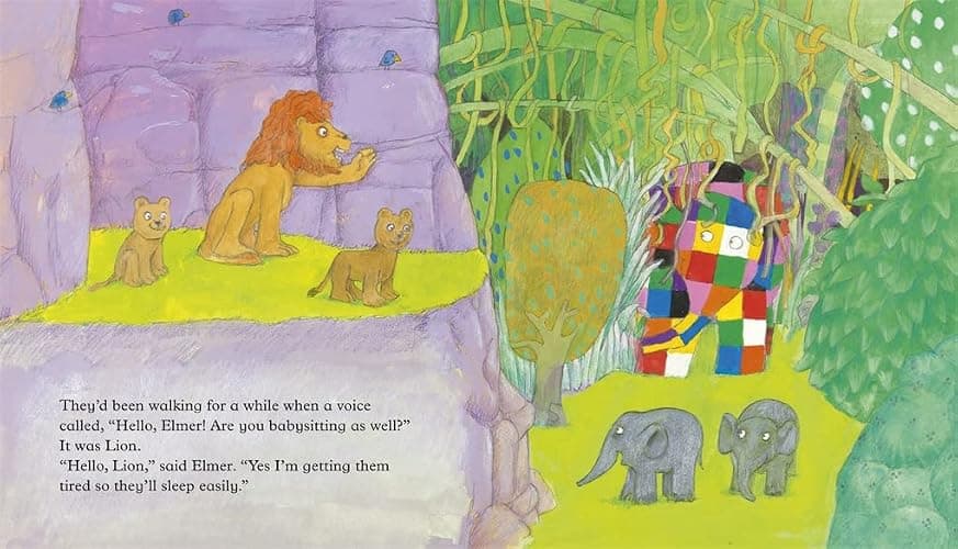 Elmer and the Bedtime Story (Elmer Picture Books) thumbnail 4
