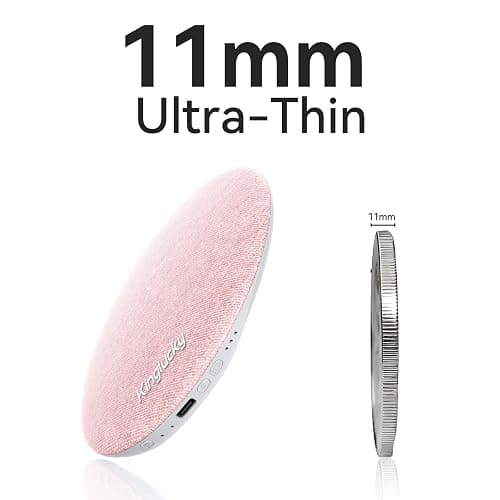 Kinglucky Pillow Speaker for Sleeping, Mini Bluetooth Speaker Under Pillow with Built-in Pink Noise White Noise Sound Machine for Sleeping, Headphone-Free Sleep Speaker for Side Sleeper Pink thumbnail 8