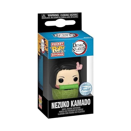 Funko POP! Keychain: Demon Slayer - Nezuko N BSKT'n BSKT Novelty Keyring - Collectable Mini Figure - Stocking Filler - Gift Idea - Official Merchandise - Anime Fans - Backpack Decor thumbnail 2
