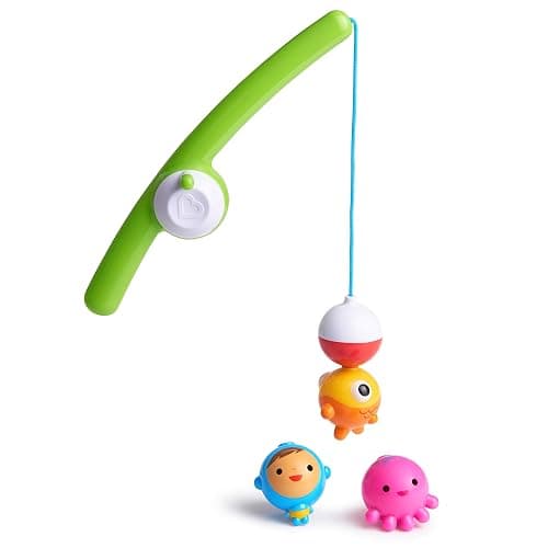 Munchkin® Fishin'™ Magnetic Baby and Toddler Bath Toy, 4pc Set - Image 1