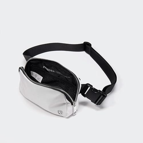 Pander Belt Bag for Women, Fashion Waist Packs, Crossbody Bags, Everywhere Belt Bag with Adjustable Strap (White). thumbnail 5