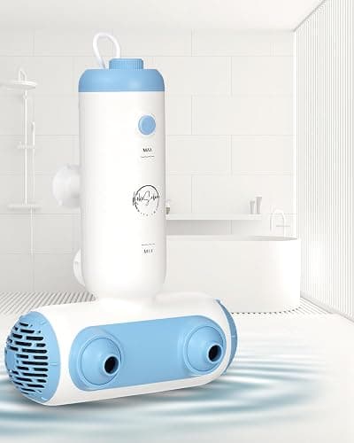 KokoSelene Bath Jets for Tub, Portable Bath Spa for Bathtub with Dual Hydro Jets, Bathtub Spa Machine Creates Soothing Bubbles for Daily Relax at Home Use (Blue) thumbnail 2