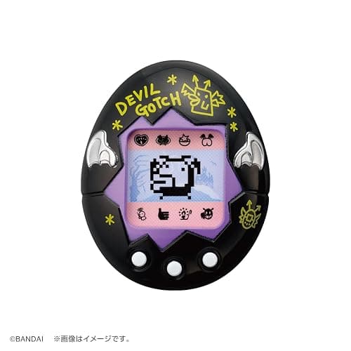 Bandai Lifestyle - Tamagotchi - Deviltchi (Black) Face/Eye Color thumbnail 3