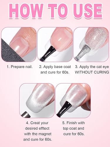 cateye nail polish magnet set!!! thumbnail 7