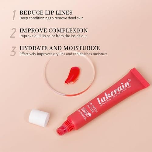 Riroenst 3 Color Hydrating Lip Gloss Set, High Shine Plumping Butter Balm, Glass Finish Glow Oil, Natural Jelly Tint for Women thumbnail 3