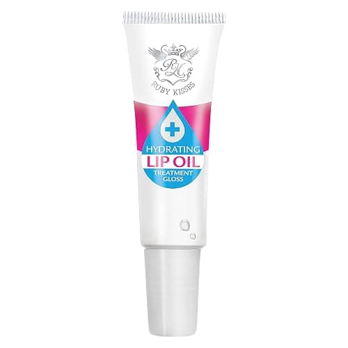 Ruby Kisses Hydrating Lip Oil Clear RLO01 (Clear&Cocoa Butter&Hemp Seed) thumbnail 2