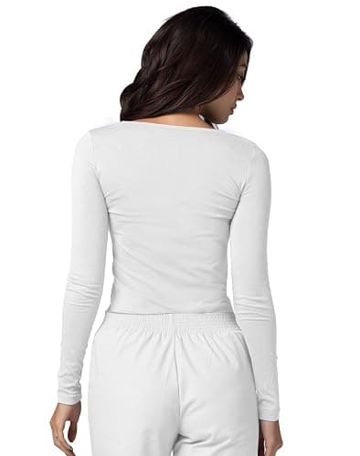 Adar Underscrubs for Women 3 Pack - Long Sleeve Underscrub Comfort Tee thumbnail 4