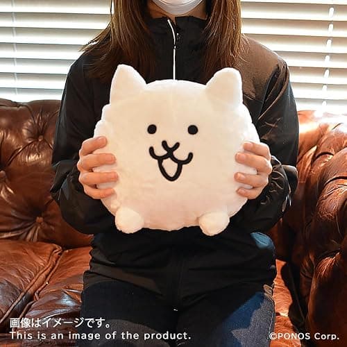 にゃんこ大戦争 PONOS Official The Battle Cats Plush - Cat Plushie - 8 Inch Collectible Battle Cats Soft Stuffed Animal thumbnail 2