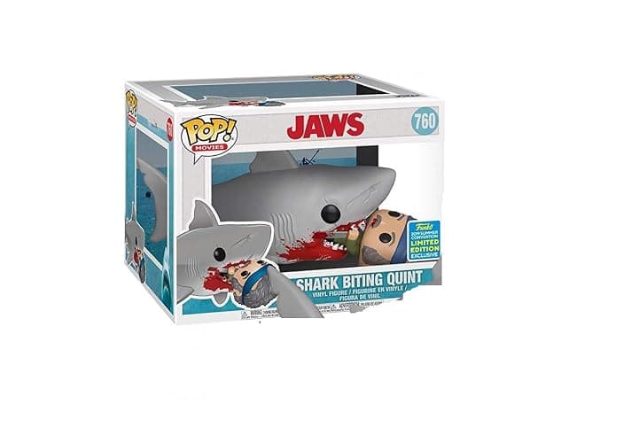 Funko Limited Edition Pop! Movies #760 Jaws Eating Quint (2019 Summer Convention Exclusive) thumbnail 2