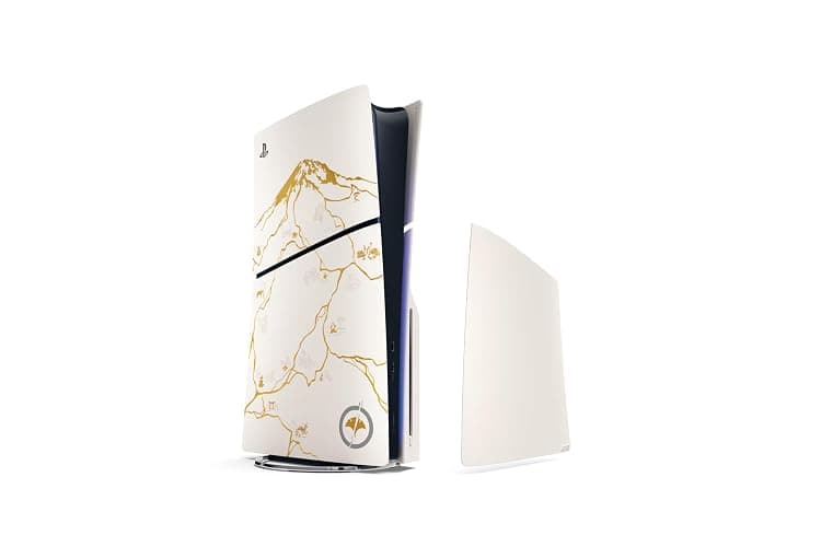 PlayStation®5 Console – Ghost of Yōtei Gold Limited Edition Bundle (slim) thumbnail 2