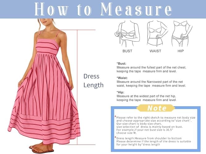 chouyatou Women's Striped Back Smocked Maxi Dress Sexy Spaghetti Strap Cut Out Flowy Swing Long Dress thumbnail 7