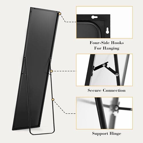 DUMOS Full Length Mirror 59"x17" thumbnail 5