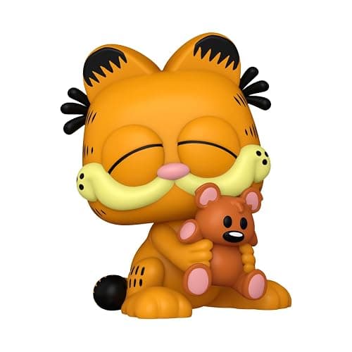 Funko POP! Comics: Garfield– Garfield with Pooky - Collectable Vinyl Figure - Gift Idea - Official Merchandise - for Kids & Adults - Cartoons Fans - Model Figure for Collectors and Display thumbnail 2