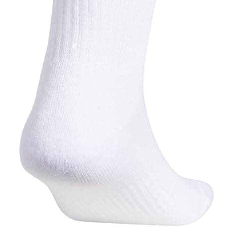 adidas Men's Athletic Cushioned 6-Pack Crew, Cushioned Crew Socks with Arch Compression for a Secure Fit thumbnail 6