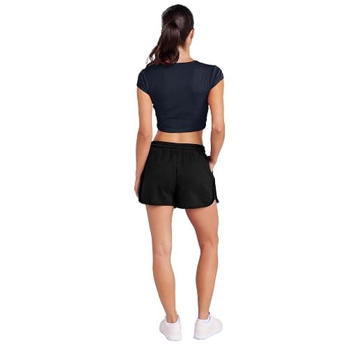 Campus Lab Florida Atlantic University Legacy Women's Cap Sleeve Baby Rib Crop Top thumbnail 2