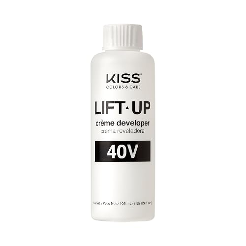 KISS Lift Up Complete Hair Bleach & Icy Silver Toner Kit, Gentle Conditioning Formula that Reduces Brassiness, Complete 6-Pc DIY Bleach Kit, ICE thumbnail 8