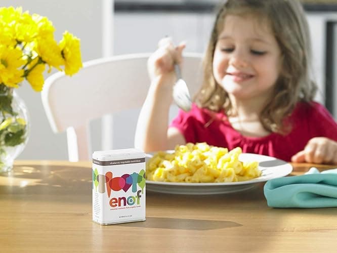 ENOF Organic Fruit and Vegetable Powder Supplement Kids & Adults | 10 Clean Ingredients - Strawberry, Spinach | Gluten & GMO Free Vegetable Powder for Kids | 60 Servings, 1 Mo. Supply, Made in USA thumbnail 5