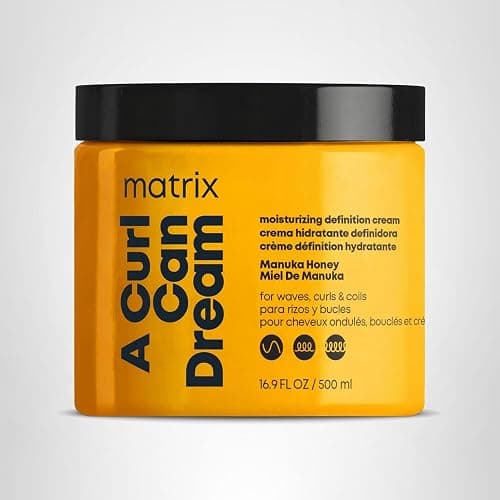 Matrix A Curl Can Dream Moisturizing Leave-in Cream - Moisturizes & Defines Curls Without Flaking For Curly, Coily, and Wavy Hair, Protects from Heat Styling, Anti-Frizz & Detangling, 16.9 Fl Oz thumbnail 12