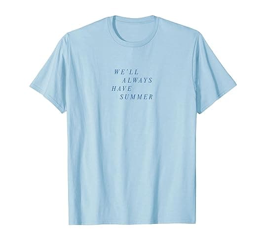 The Summer I Turned Pretty - We'll Always Have Summer Blue T-Shirt - Girls - Baby Blue - Large