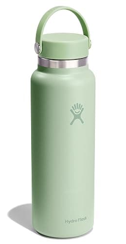 Hydro Flask Water Bottle - Insulated Stainless Steel - Wide Mouth Flex Lid, Non Spill, Leakproof and Refillable in 40 Oz thumbnail 4