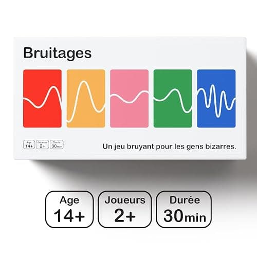 Asmodee - BRUITAGES - Jeu de Société d’Ambiance Drôle & Rapide – Party Game de Bruitages + Mimes Mains Derrière Le Dos – Soirées Famille & Amis dès 14 Ans – 2+ Joueurs - 30 Min - en Français thumbnail 3
