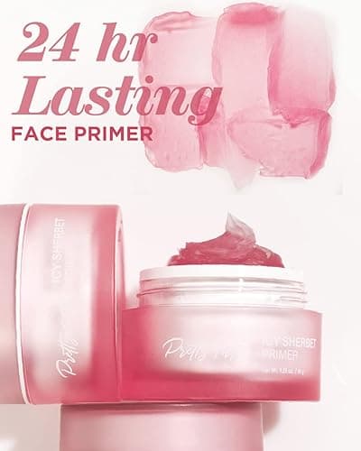 TOUCH IN SOL Icy Sherbet Primer + Redness Correcting Base Set - Silicone Free Pore Minimizing Primer - Tone Neutralizing before Foundation, 1.01 + 1.01 fl.oz. - Base & Primer thumbnail 2