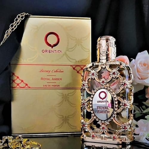 Orientica Luxury Collection Royal Amber Eau De Parfum - Bergamot, Melon, Pineapple, Fruity, Gourmand, Amber, Woody, Vanilla, Musk - Arabic Perfume for Woman & Man - 2.7oz / 80ml thumbnail 8