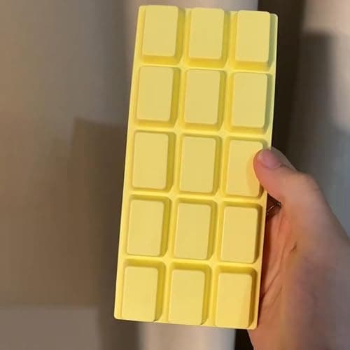 Chocolate Squishy Fidget Toys, Soft Chocolate Shaped Slow-Rising Squishy, Stress Relief Sensory Toy for Office, Home & Travel (YE) thumbnail 5