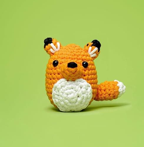 The Woobles Crochet Kit for Beginners - Easy Arts and Crafts Knitting & Crochet Animals Kit As Seen On Shark Tank - Felix The Fox thumbnail 3