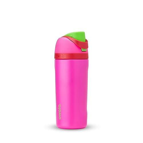 Owala FreeSip Insulated Stainless Steel Water Bottle with Straw for Sports, Travel, and School BPA-Free Sports Water Bottle, 40 oz, Denim