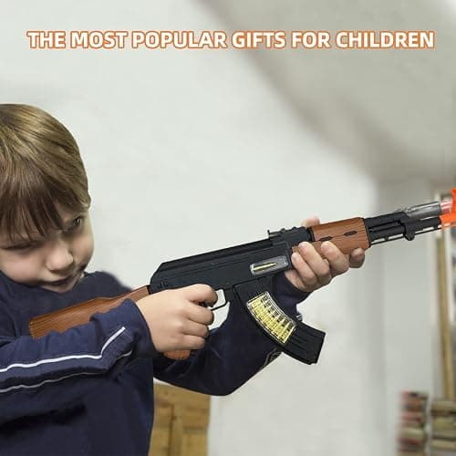 INCHOI Special Forces AK-47 Electric Gun Toy P Most Popular Gifts for Children Children Special Toy Gun with Dazzling Light, Amazing Sound & Unique Action thumbnail 6