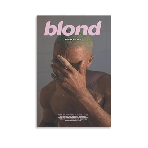 Frank Ocean Posters & Prints on Canvas Wall Art Poster for Room Decor Unframe:12x18inch(30x45cm) - Image 1
